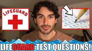 DIFFICULT LIFEGUARD TEST QUESTIONS YOU WILL FACE TIPS TO PASS 100 [upl. by Anej]