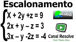 ESCALONAMENTO  Como resolver  Aula 02  Professor Thales [upl. by Aenneea]