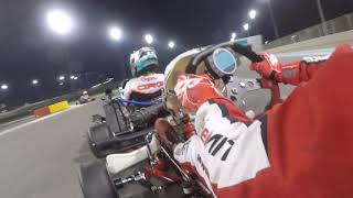 Yas Marina Circuit  Karting onboard with Manaf Hijjawi [upl. by Dallman]