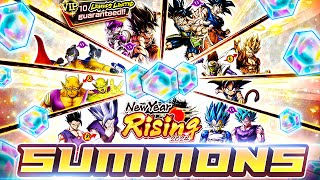 ARE THESE SUMMONS EVEN REAL HAPPY BAG 2023 SUMMONS Dragon Ball Legends [upl. by Noside]