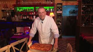 LASAGNA del Graziani bistrot  cucina tradizionale napoletana [upl. by Atiuqel725]