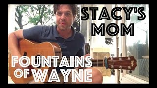 Guitar Lesson How To Play Stacys Mom By Fountains Of Wayne [upl. by Lonier]