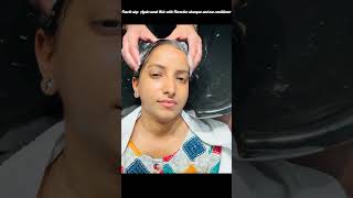 Stepwise nanoplasty hair treatment 😍trending  Nanoplasty haircare hairtransformation [upl. by Allebasi]