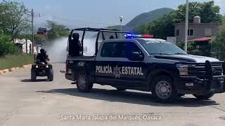 Godzilla en jalapa del marques Policía Estatal Oaxaca 2023 [upl. by Omar]