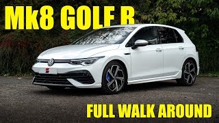 VW Mk8 Golf R  Full Walk Around Video [upl. by Freytag]