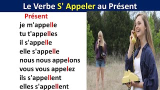 Le Verbe S Appeler au Présent de lindicatif  apprendre le français [upl. by Lara]