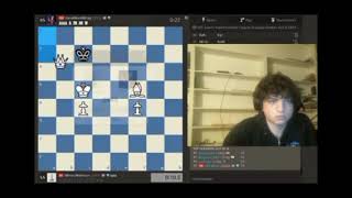 Hans Nieman stalemates Narodnitsky and becomes crazy 😬 chess chessgame шахи [upl. by Vial119]