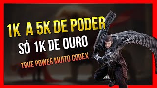 MIR4  1 A 5K DE TRUE POWER  COM 1000 DE OURO [upl. by Annerb]