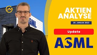 ASML Aktienanalyse 2023  UPDATE  Lohnt sich ein Einstieg noch [upl. by Tirma]