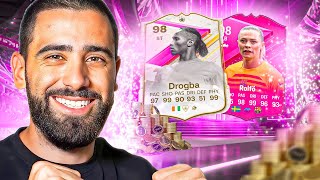 Oh LA CHANCE  JE PACK DU TRES LOURD POUR LA NOUVELLE ÉQUIPE FUTTIES SUR EA SPORTS FC 24 [upl. by Sinnelg]