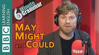 May might and could  6 Minute Grammar [upl. by Anilad354]