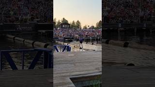 Boom running  Lumberjack world championships is 6 weeks away [upl. by Ahsit]