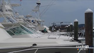 UPDATE Harsh winds impact 51st White Marlin Open [upl. by Ahcsap]