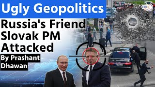 Viral Video of Slovakia PM Attack shocks the World  Russias Friend Attacked in Europe [upl. by Nemhauser279]