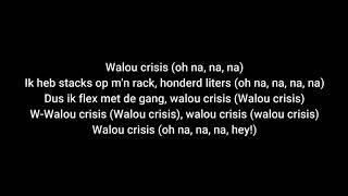 Dopebwoy  Walou Crisis Lyrics [upl. by Gearalt]