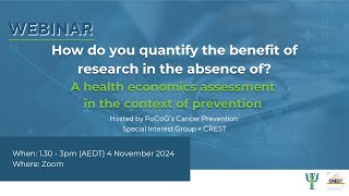 Webinar How do you quantify the benefit of research in the absence of [upl. by Ahsocin807]