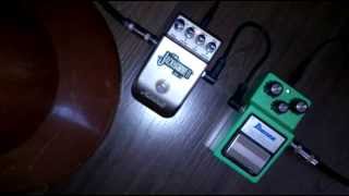 Comparison Ibanez TS9 amp Marshall JH1 [upl. by Eneladgam]