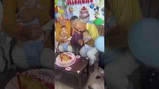 Birthday celebration shortsvideo  happybirthday birthday song birthday party thday [upl. by Yeniffit655]