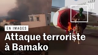 Attaque terroriste à Bamako  les images vérifiées montrent une opération préparée et meurtrière [upl. by Nyasuh]