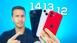 iPhone 12 vs 13 vs 14 en 2024 ¿Cuál comprar 🔥 No te equivoques [upl. by Botzow]