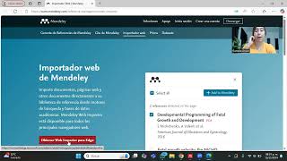 MENDELEY EN VERSION ESCRITORIO [upl. by Cart616]