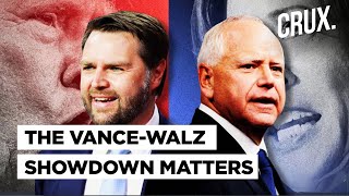 High Stakes Vice Presidential Debate Between JD Vance Tim Walz Could Tip Election  Trump Harris [upl. by Asille]