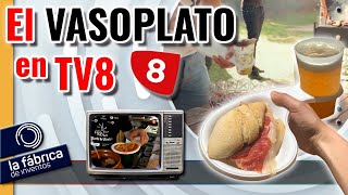 VASOPLATO en TV8  Platos de Plastico para Fiestas  Plato de Tapas  Ideas innovadoras [upl. by Marina]