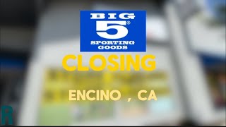 BIG 5 CLOSING ENCINO  ca [upl. by Akemad366]