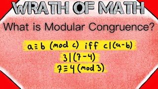 What is Modular Congruence  Congruence Modulo n Modular Congruence Definitions [upl. by Phoebe]