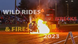 Truck Tractor Pull Fails Carnage Wild Rides of 2023 [upl. by Stephine]