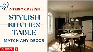 Stylish Kitchen Table Sets to Match Any Decor [upl. by Dedrick]