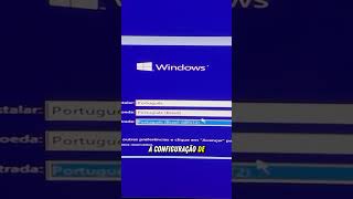 Configurando a instalação do Windows 10 [upl. by Slater]