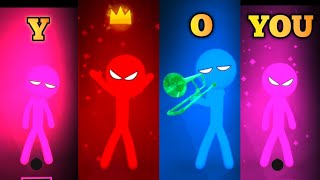 Stickman Funny Mini games  Stickman Party 1 2 3 4 Player gameplay Android iOS 2024 [upl. by Bardo]