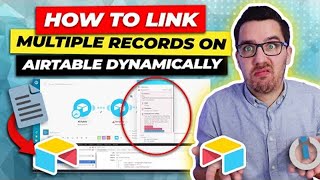 How to Link Multiple Records on Airtable Dynamically  Tutorial 2023 [upl. by Tekcirc]