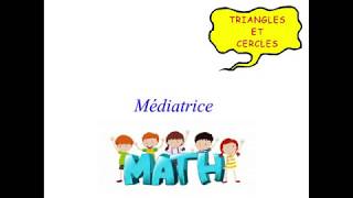 5ème  G01  Médiatrices d’un triangle [upl. by Milinda]