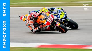 ⚔️ Lapogée de la rivalité entre Marc Márquez et Valentino Rossi I Marc Márquez All In [upl. by Yrekcaz]