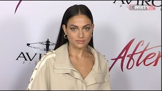 Inanna Sarkis arrives at After Los Angeles Film premiere Red carpet [upl. by Yenetruoc]