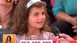 A maravilhosa menina Joana no Você na Tv 19 09 2013 [upl. by Autry]