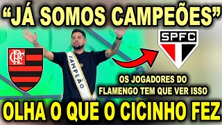 CICINHO JOGOU O FLAMENGO NA MERD4 OLHA O QUE ELE FEZ AO VIVO NO ARENA SBT [upl. by Crelin]