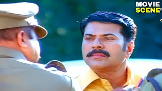 വഴി മാറി നിൽക്കടാ അങ്ങോട്ട്  Mammootty Malayalam Movie scene  Roudram [upl. by Iat]