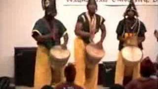 African Drum amp Dance Ensemble  Wayne State University 1999 [upl. by Adiol]