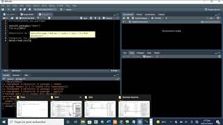 Standardised Precipitation and Evapotranspiration Index SPEI Rstudio part 1 [upl. by Franciscka]