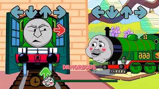 FNF Big Engine Brawl VS my ALL Cursed Thomas  Friday Night Funkin [upl. by Fesoy]