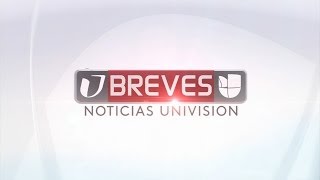 Breve informativo de Noticiero Univision Fin de Semana [upl. by Ardiedak]