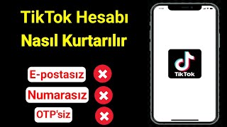 2 Adımlı Doğrulama Kodu Olmadan TikTok Hesabına Nasıl Giriş Yapılır  TikTok Hesabını Kurtar 2023 [upl. by Olegnaed]