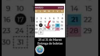 calendario 20242025 explicado [upl. by Yrreb]