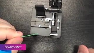 CommScope Fiber Optic Qwik II Connector Termination Video [upl. by Eihpos165]