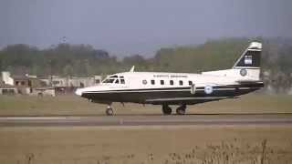 North American NA265 Sabreliner 75A AE175 despegando de SAAR 20062015 [upl. by Mable261]