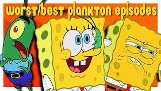 5 Worst  Best Plankton Episodes [upl. by Sherrie]