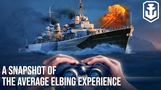 One Take  Tier VIII Elbing  World of Warships Legends [upl. by Ferrand]